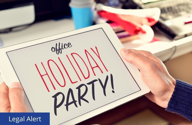 2022 Holiday Party Client Alert image