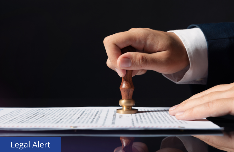 Legal Alert Corporate Law - Latman
