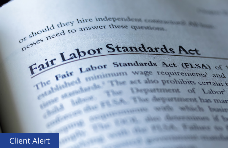FLSA Client Alert